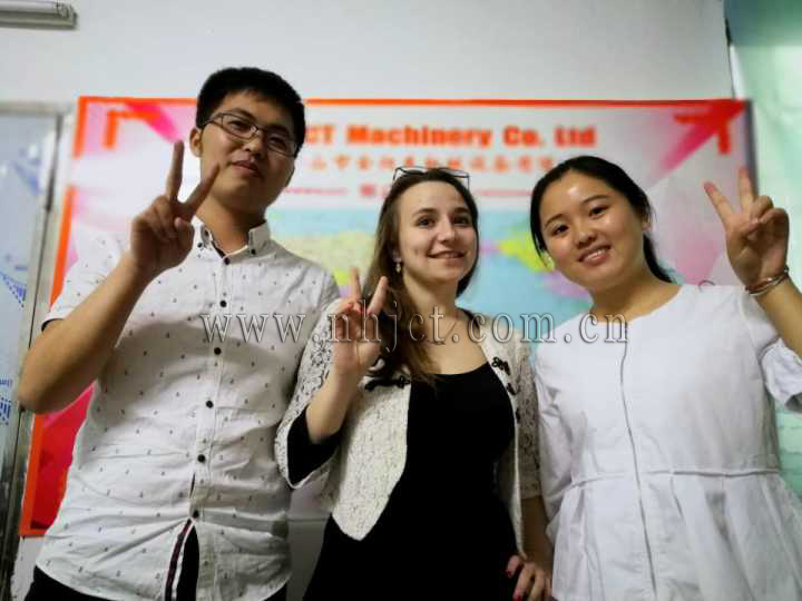 波蘭客戶到訪金昶泰采購(gòu)5000L捏合機(jī)